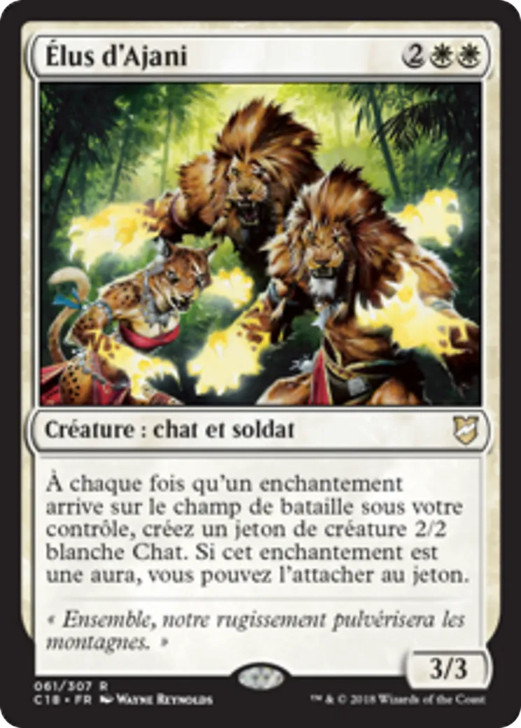 Élus d'Ajani — Commander 2018 — Magic: The Gathering