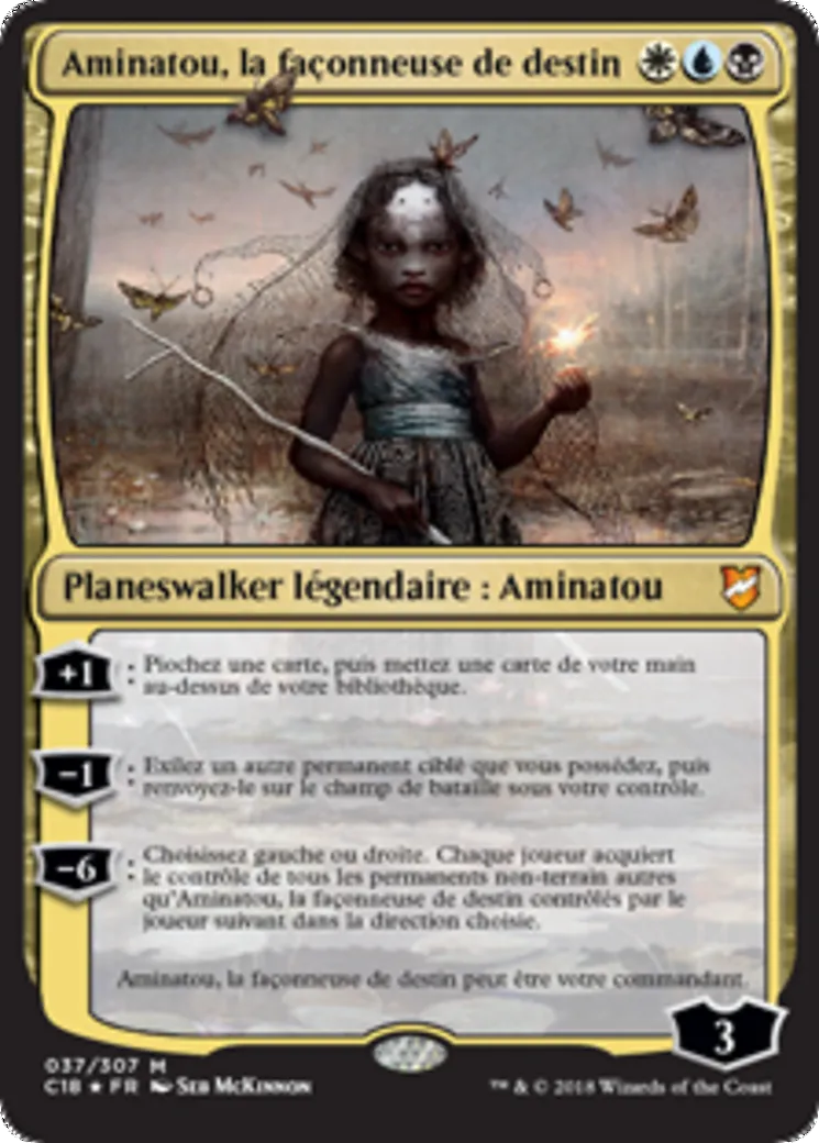 Aminatou, la façonneuse de destin from Commander 2018 - Magic: The Gathering