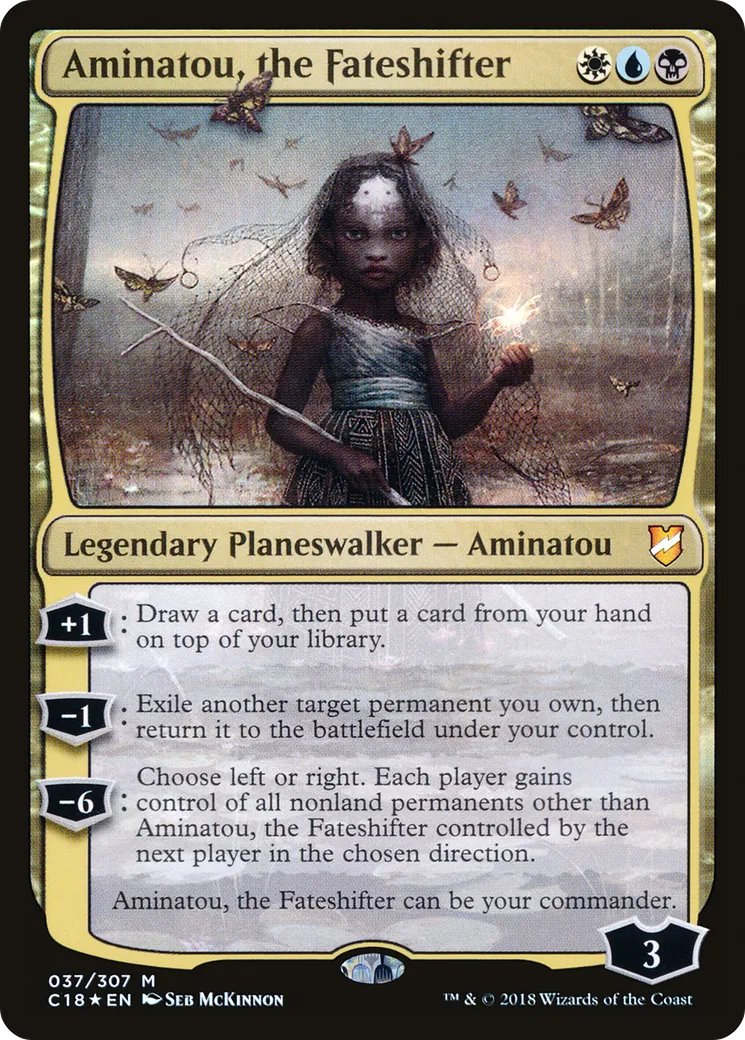 Aminatou, la façonneuse de destin — Commander 2018 — Magic: The Gathering