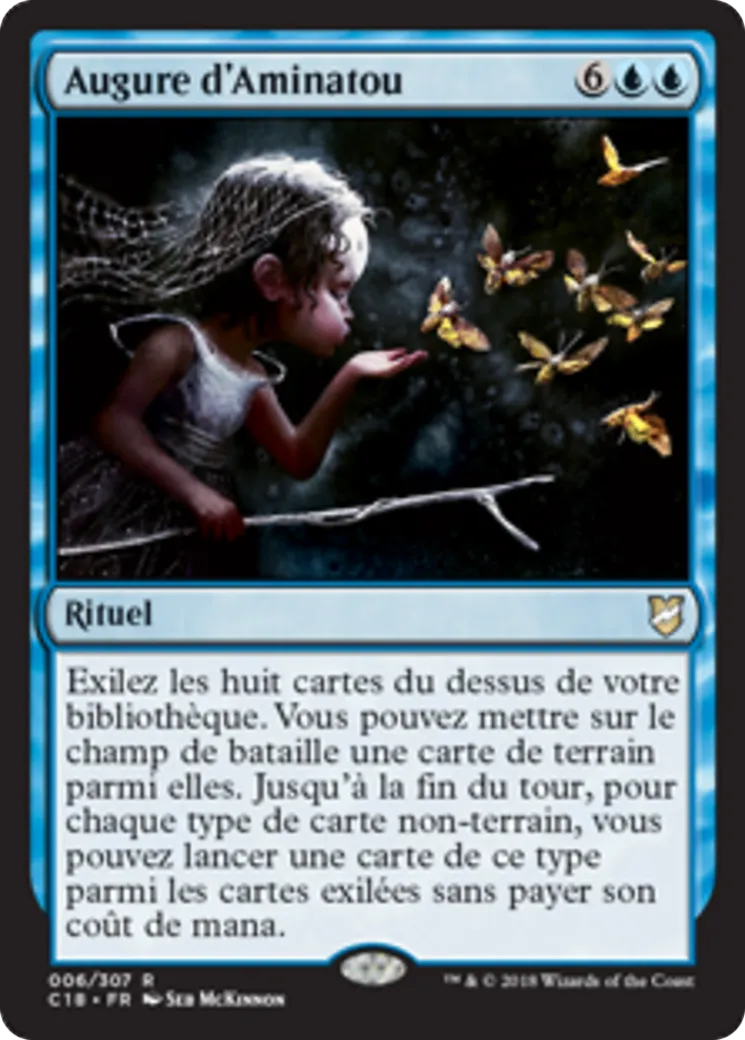 Augure d'Aminatou — Commander 2018 — Magic: The Gathering