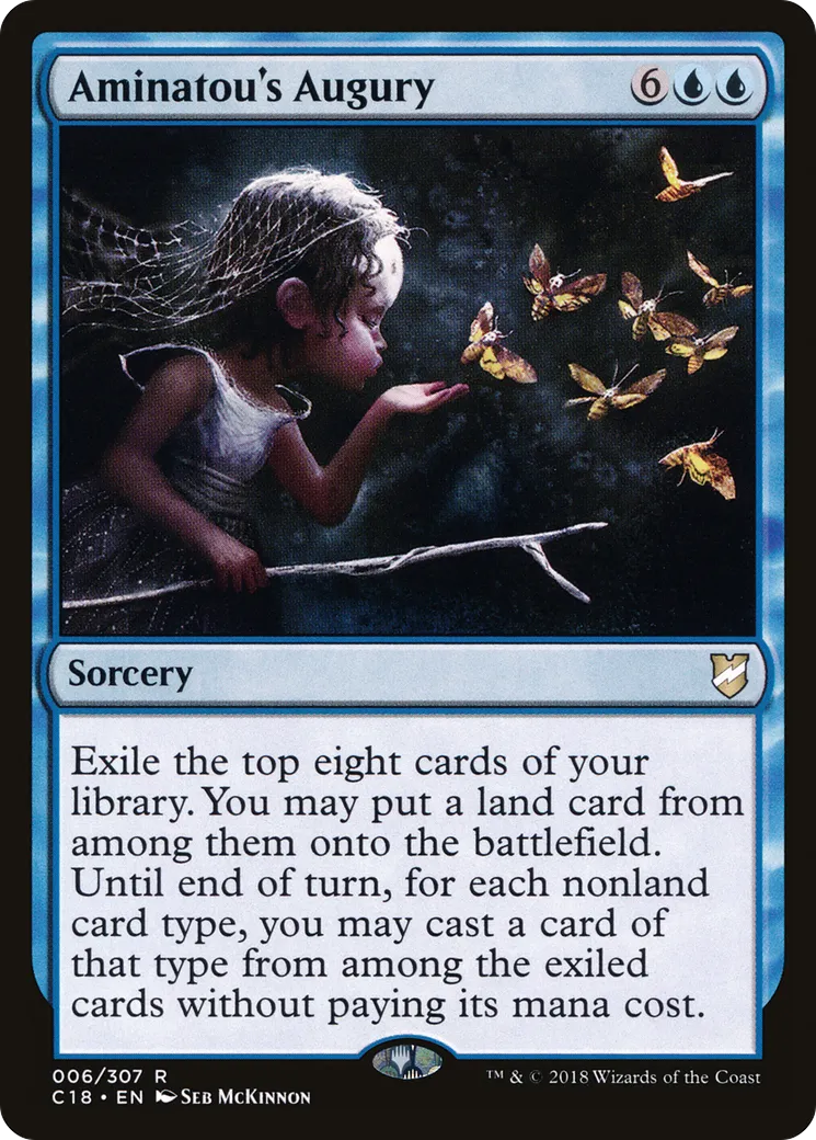 Aminatou's Augury — Commander 2018 — Magic: The Gathering