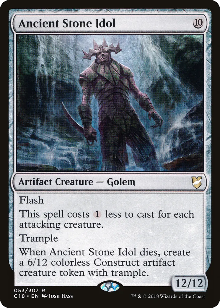 Ancient Stone Idol — Commander 2018 — Magic: The Gathering