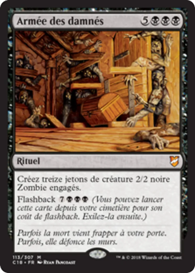 Armée des damnés — Commander 2018 — Magic: The Gathering