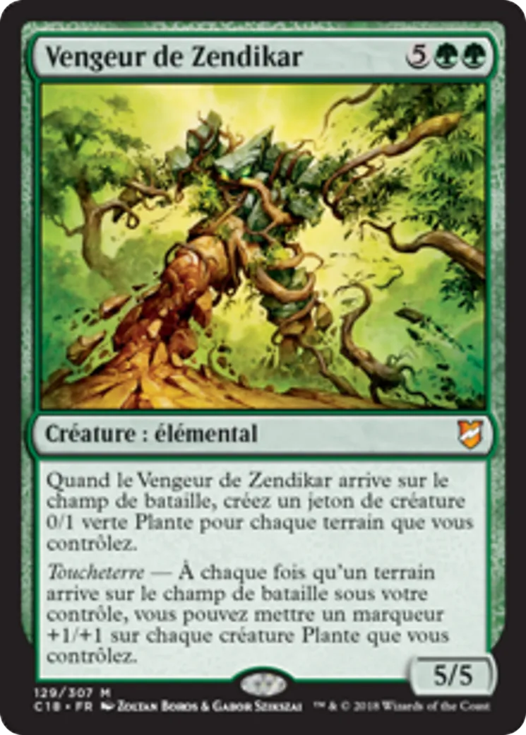 Vengeur de Zendikar — Commander 2018 — Magic: The Gathering