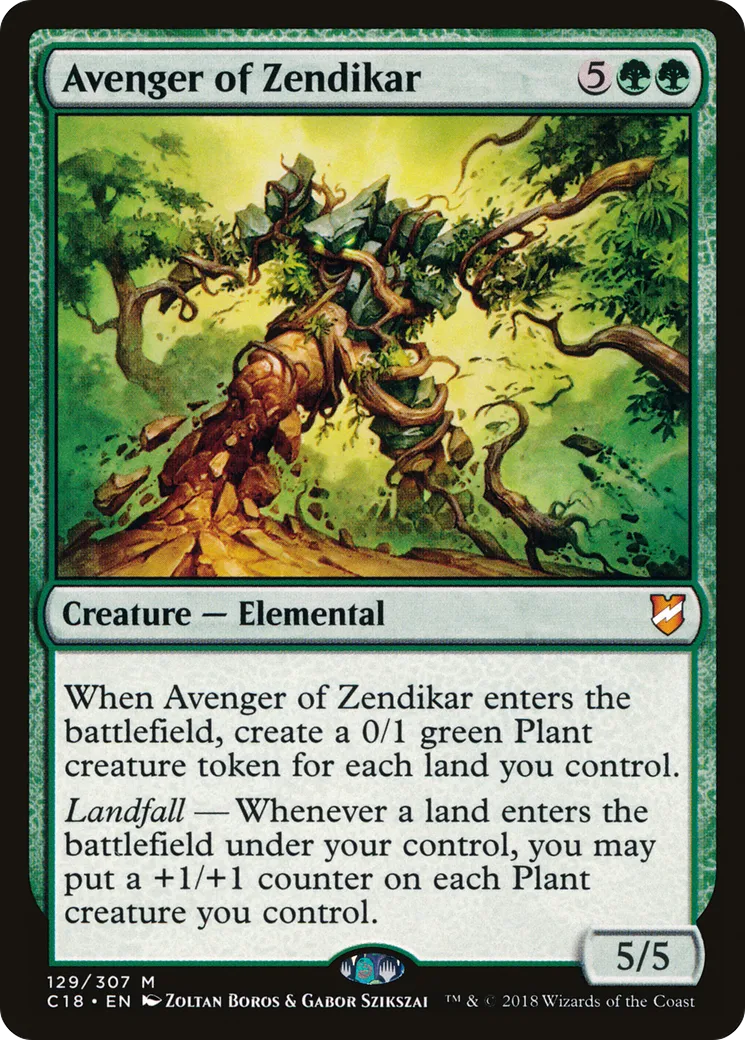 Avenger of Zendikar — Commander 2018 — Magic: The Gathering