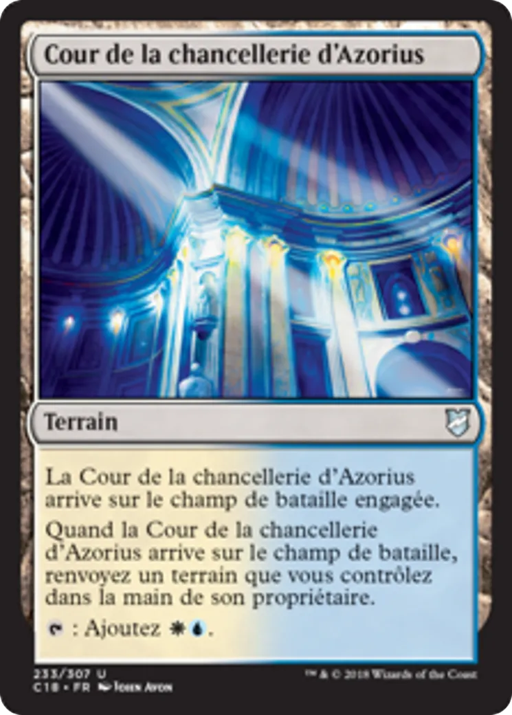 Cour de la chancellerie d'Azorius — Commander 2018 — Magic: The Gathering