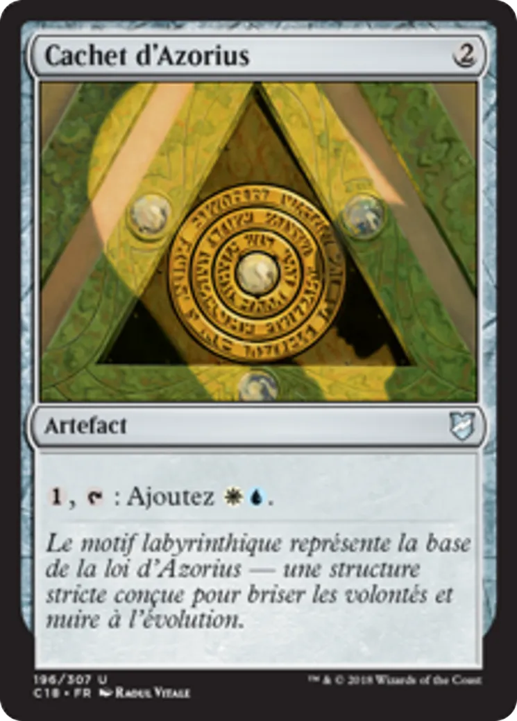 Cachet d'Azorius from Commander 2018 - Magic: The Gathering