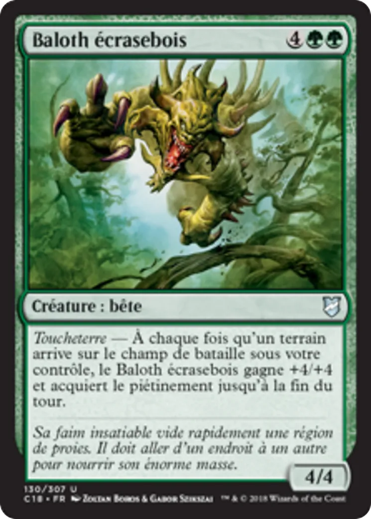 Baloth écrasebois — Commander 2018 — Magic: The Gathering
