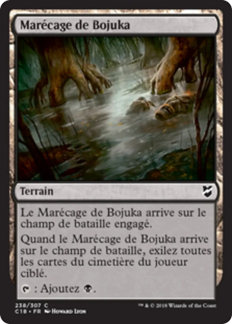 Marécage de Bojuka — Commander 2018 — Magic: The Gathering