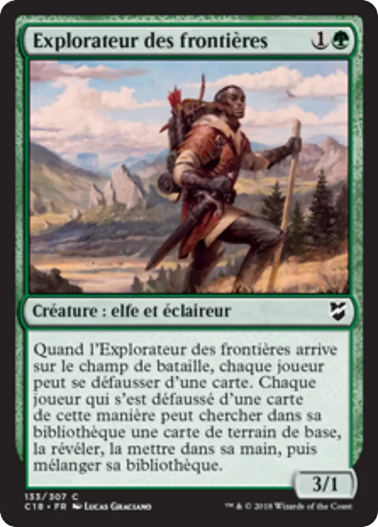 Explorateur des frontières — Commander 2018 — Magic: The Gathering