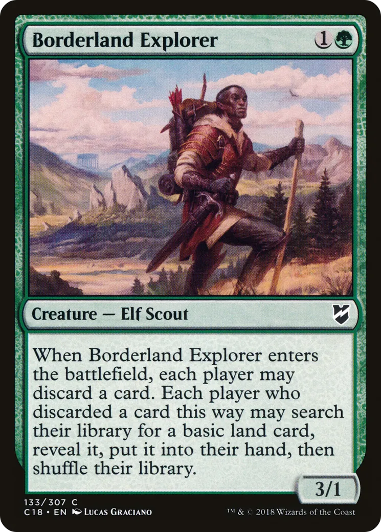 Explorateur des frontières — Commander 2018 — Magic: The Gathering