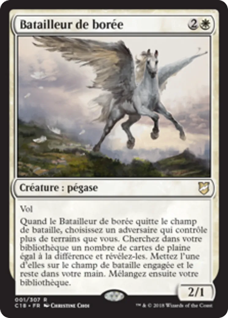 Batailleur de borée — Commander 2018 — Magic: The Gathering