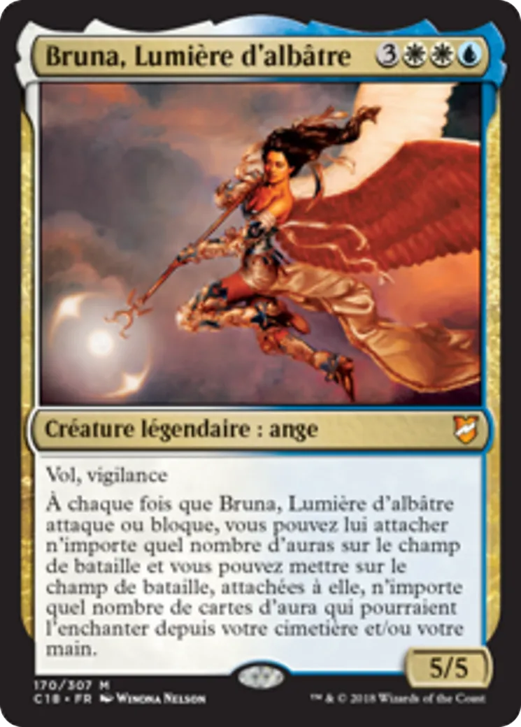 Bruna, Lumière d'albâtre — Commander 2018 — Magic: The Gathering