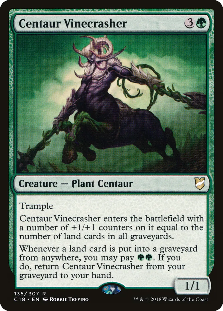 Centaur Vinecrasher — Commander 2018 — Magic: The Gathering