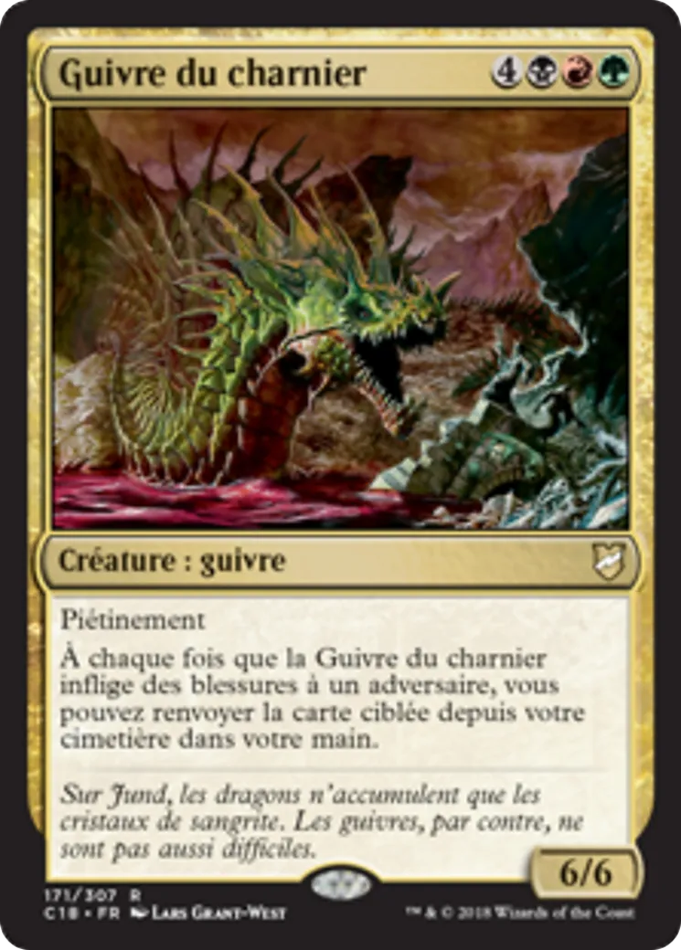 Guivre du charnier — Commander 2018 — Magic: The Gathering