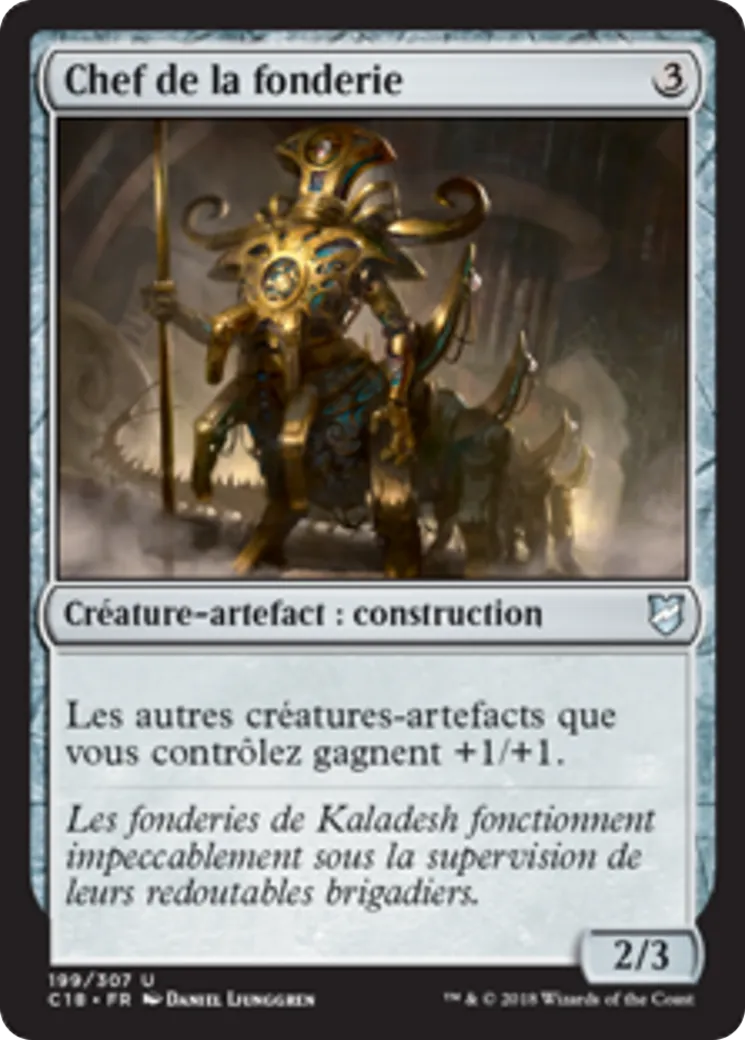 Chef de la fonderie — Commander 2018 — Magic: The Gathering