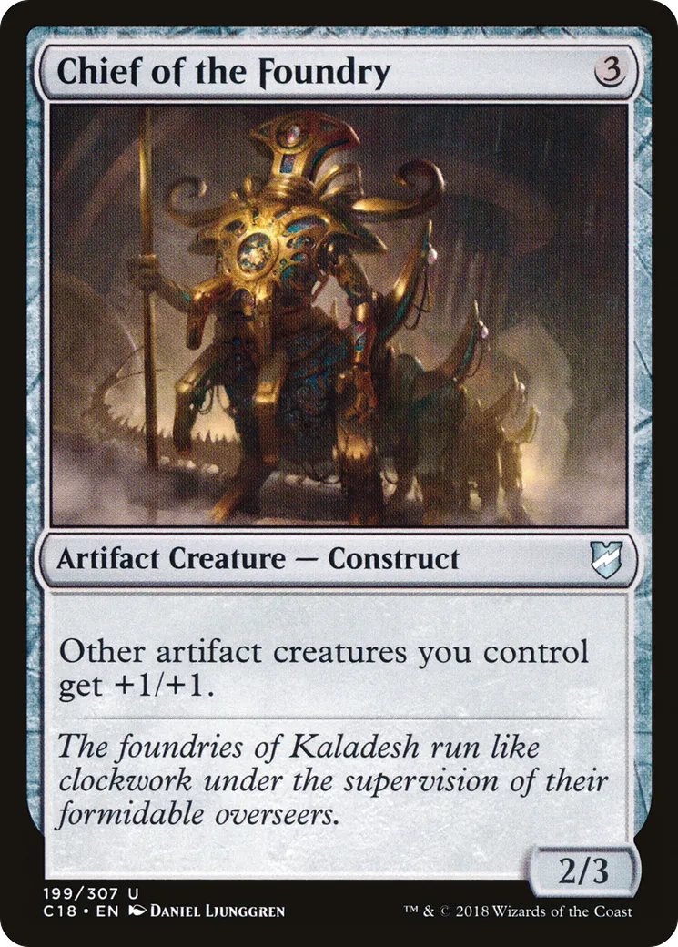 Chef de la fonderie — Commander 2018 — Magic: The Gathering