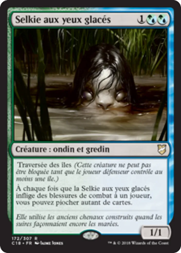 Selkie aux yeux glacés — Commander 2018 — Magic: The Gathering