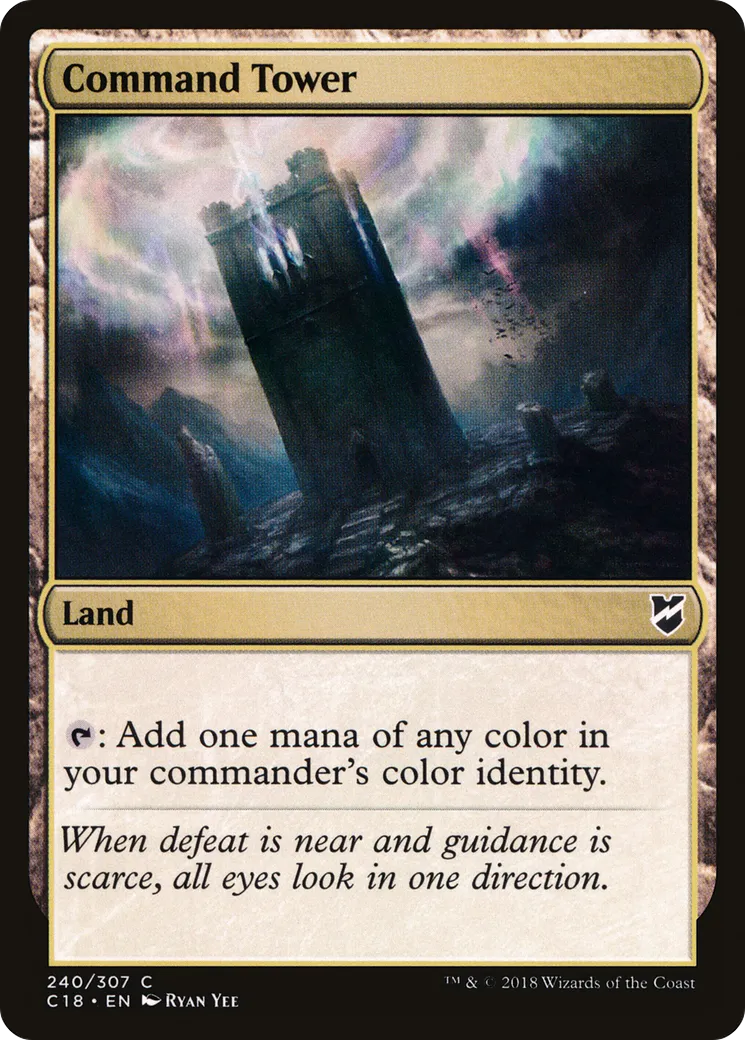 Command Tower — Commander 2018 — Magic: The Gathering