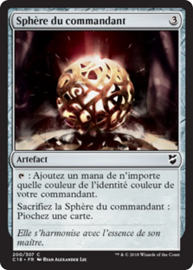Sphère du commandant from Commander 2018 - Magic: The Gathering