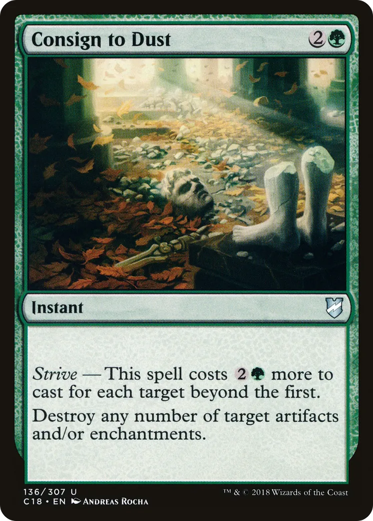 Vouer à la poussière — Commander 2018 — Magic: The Gathering