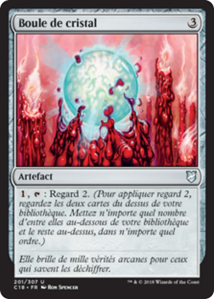 Boule de cristal — Commander 2018 — Magic: The Gathering