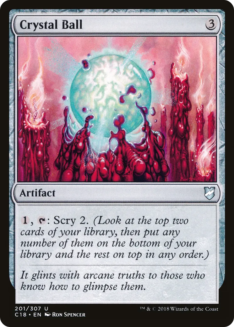 Crystal Ball — Commander 2018 — Magic: The Gathering