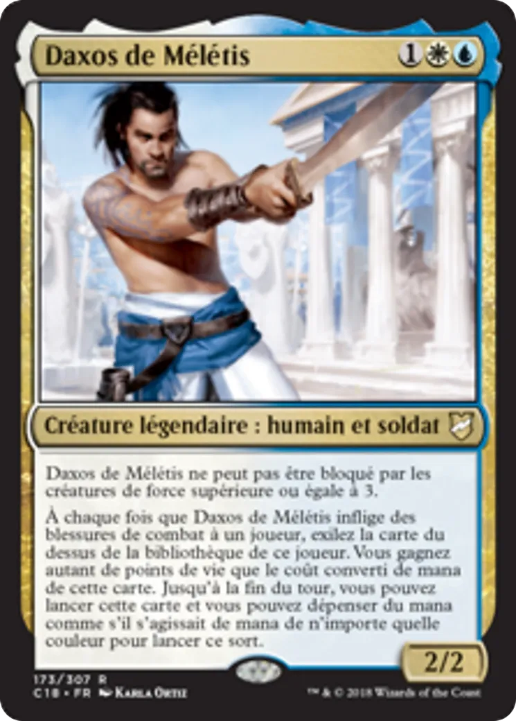 Daxos de Mélétis — Commander 2018 — Magic: The Gathering