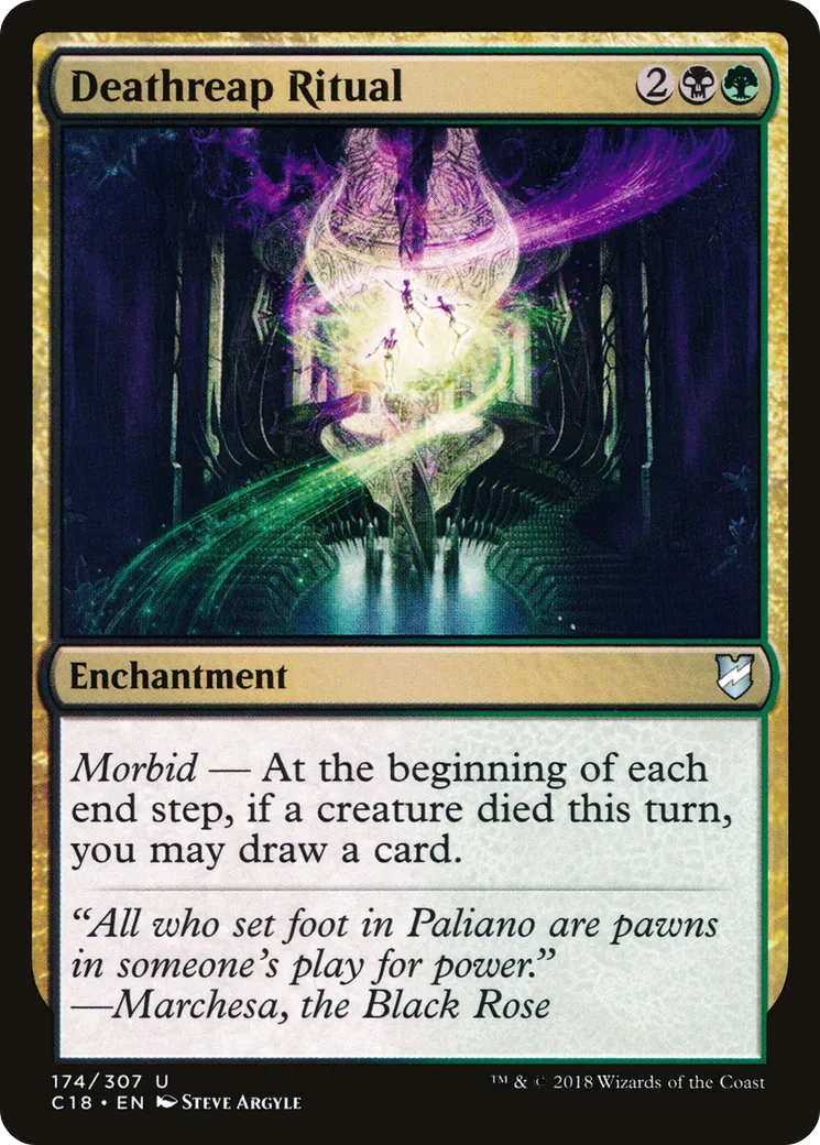 Deathreap Ritual — Commander 2018 — Magic: The Gathering