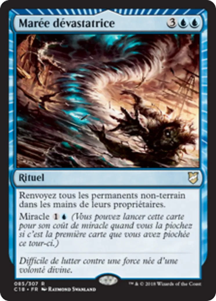 Marée dévastatrice — Commander 2018 — Magic: The Gathering