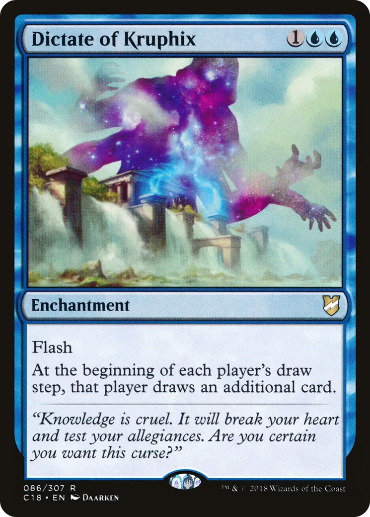 Dictate of Kruphix — Commander 2018 — Magic: The Gathering