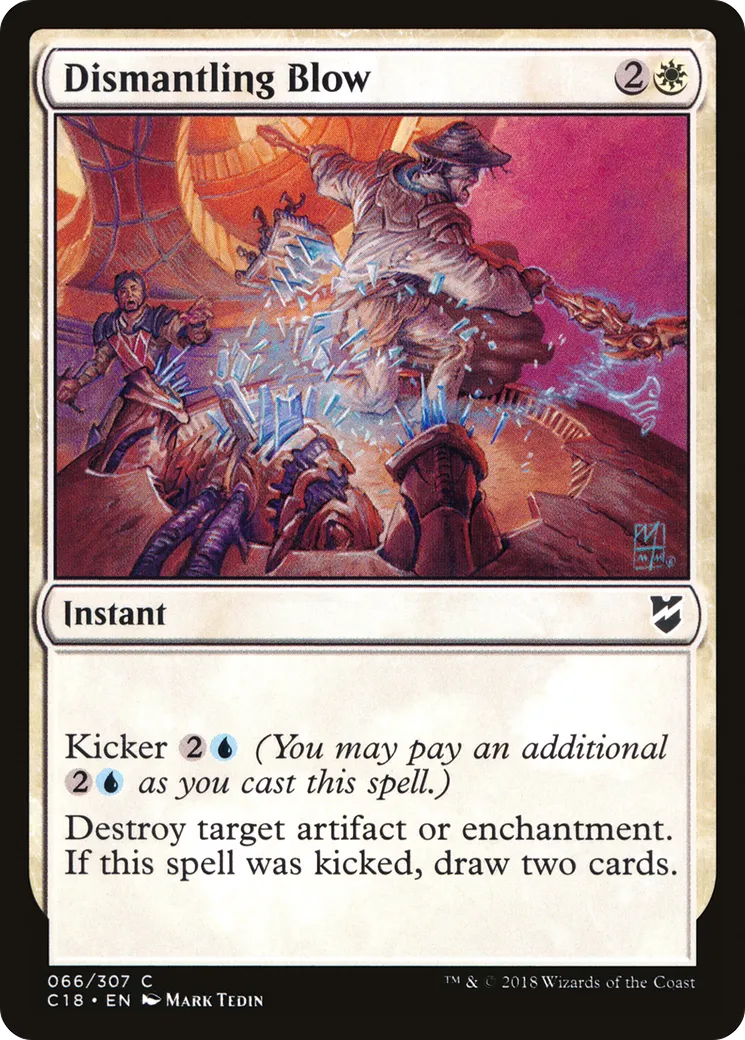Dismantling Blow — Commander 2018 — Magic: The Gathering