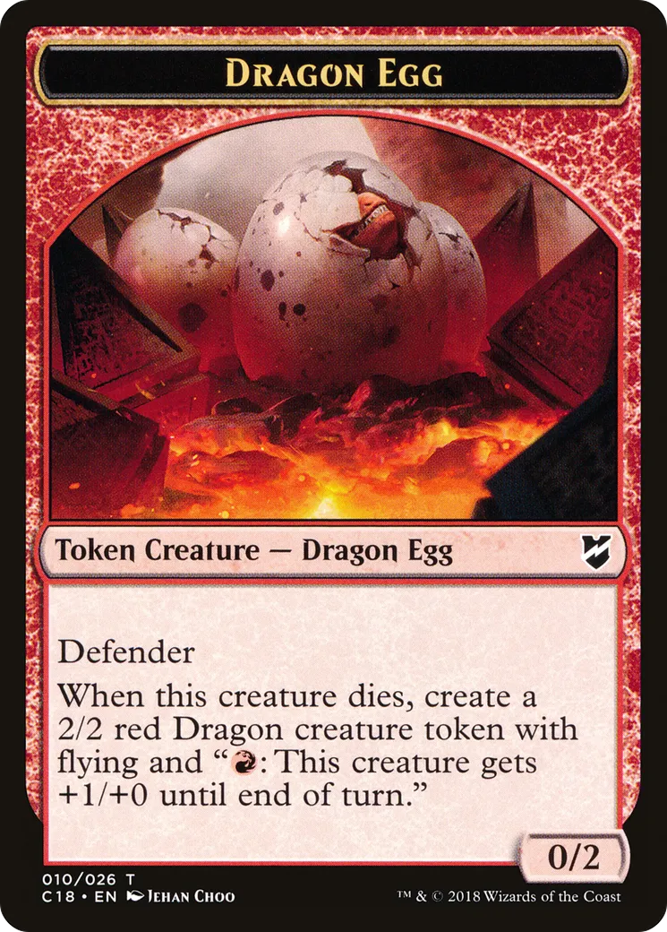 Dragon Egg — Commander 2018 — Magic: The Gathering