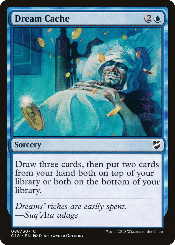 Dream Cache — Commander 2018 — Magic: The Gathering