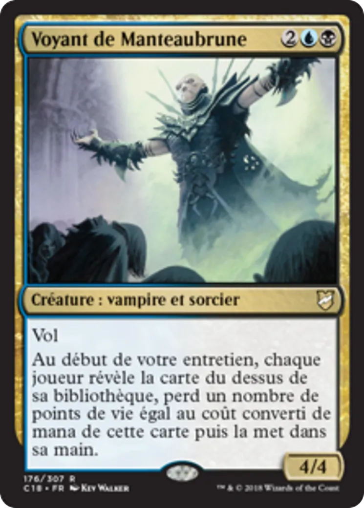 Voyant de Manteaubrune — Commander 2018 — Magic: The Gathering