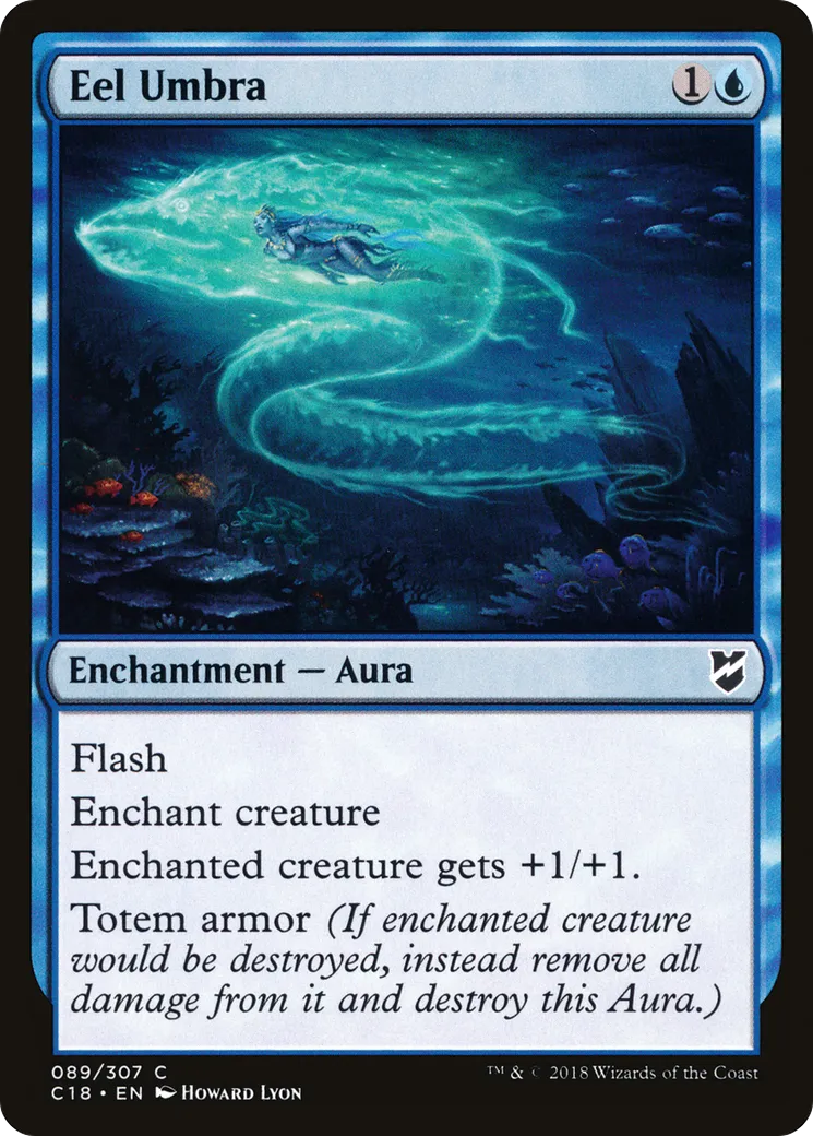Eel Umbra — Commander 2018 — Magic: The Gathering