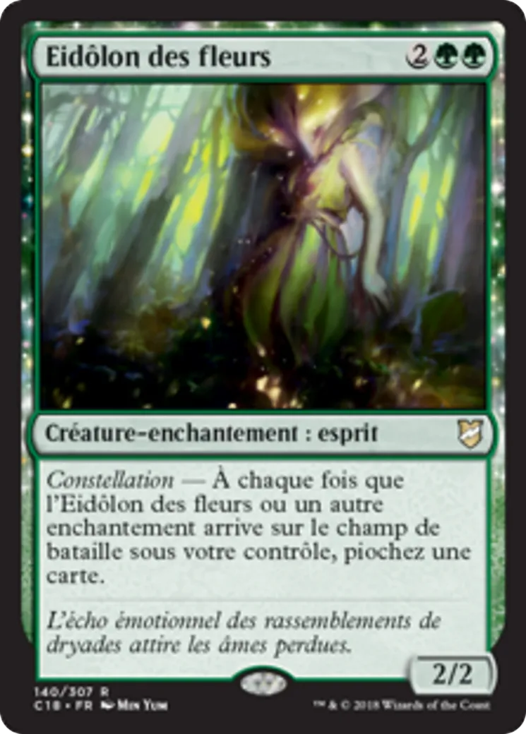 Eidôlon des fleurs — Commander 2018 — Magic: The Gathering