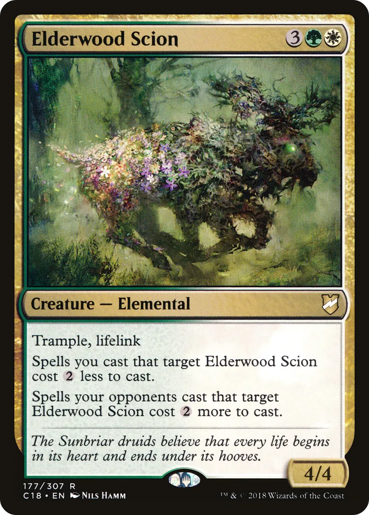 Elderwood Scion — Commander 2018 — Magic: The Gathering