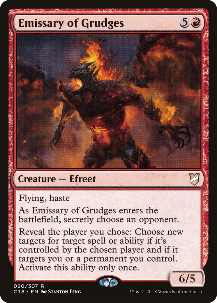 Émissaire des rancœurs — Commander 2018 — Magic: The Gathering