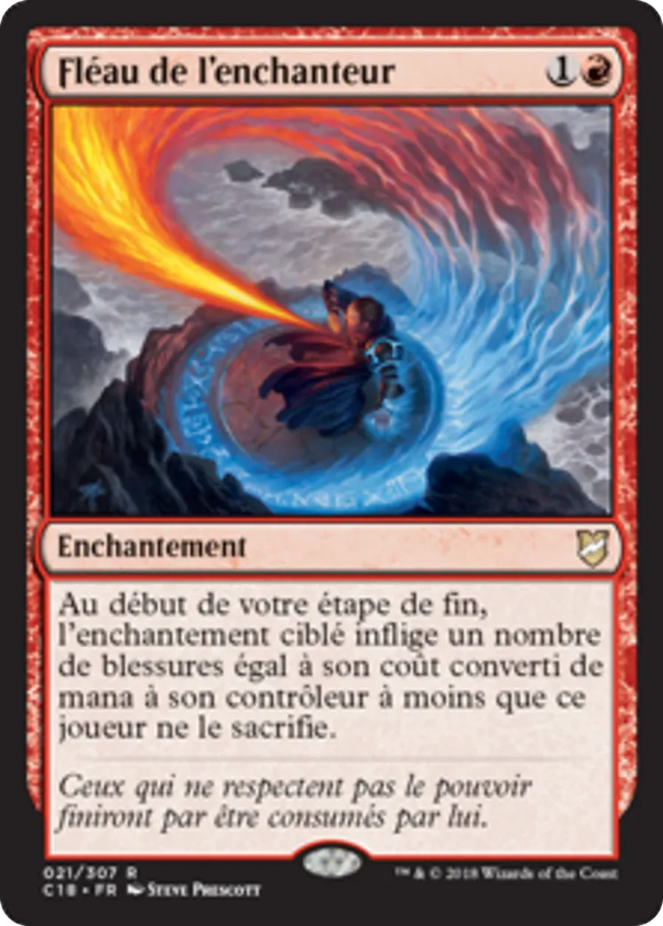 Fléau de l'enchanteur from Commander 2018 - Magic: The Gathering