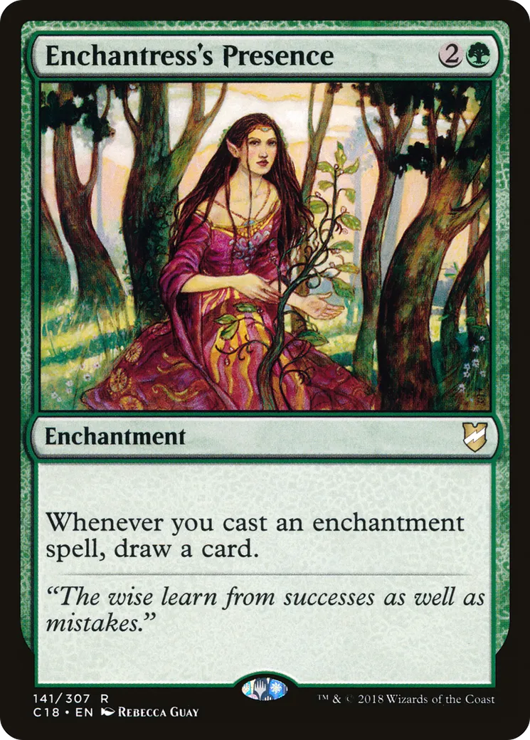 Enchantress's Presence — Commander 2018 — Magic: The Gathering