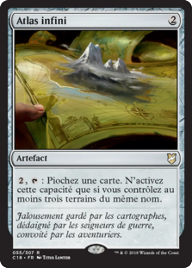 Atlas infini — Commander 2018 — Magic: The Gathering