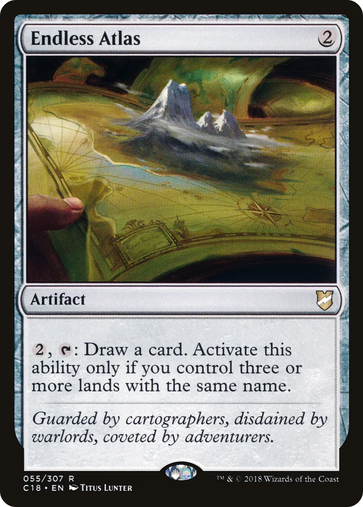 Endless Atlas — Commander 2018 — Magic: The Gathering