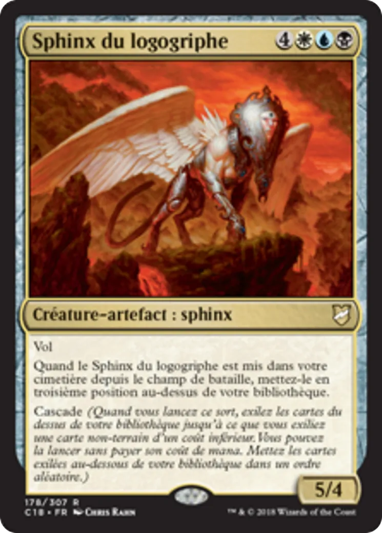 Sphinx du logogriphe — Commander 2018 — Magic: The Gathering