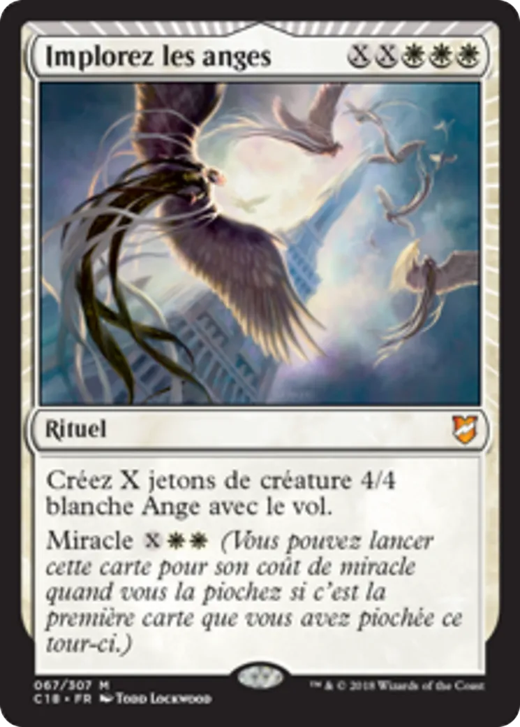 Implorez les anges — Commander 2018 — Magic: The Gathering