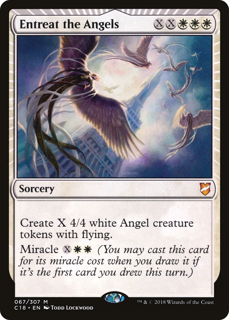 Entreat the Angels — Commander 2018 — Magic: The Gathering