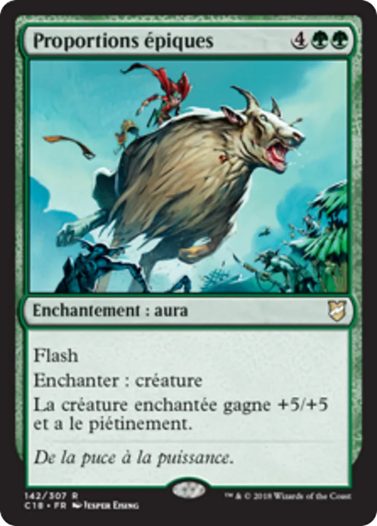 Proportions épiques — Commander 2018 — Magic: The Gathering
