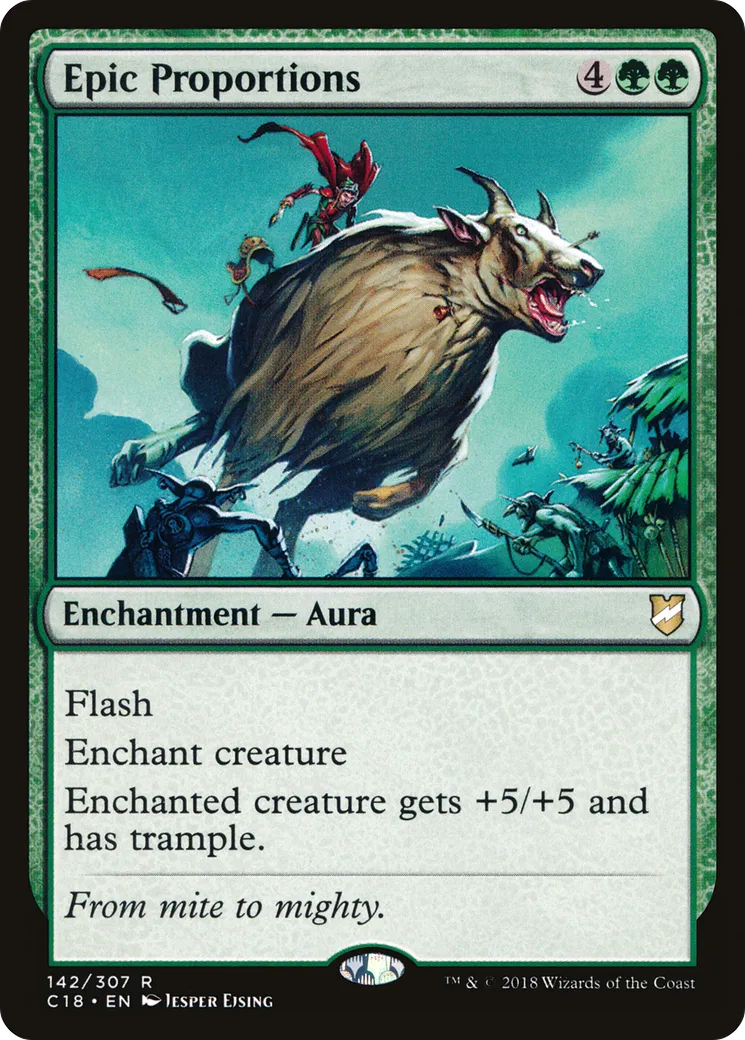 Proportions épiques — Commander 2018 — Magic: The Gathering