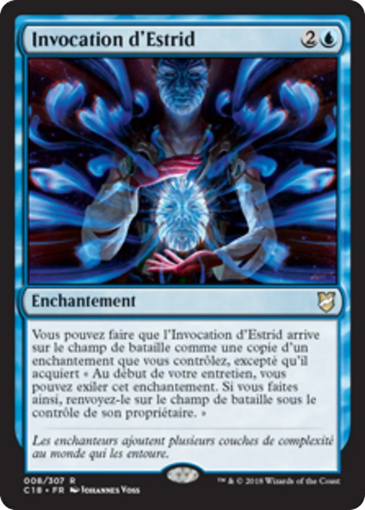 Invocation d'Estrid — Commander 2018 — Magic: The Gathering