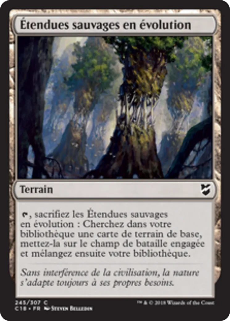 Étendues sauvages en évolution — Commander 2018 — Magic: The Gathering